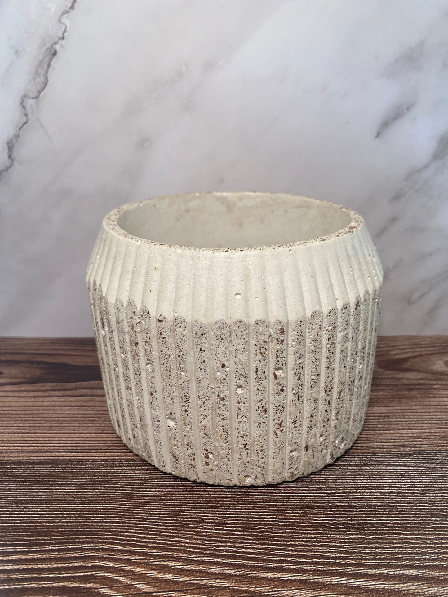 Hemp & Coconut Fibre Rib Pot