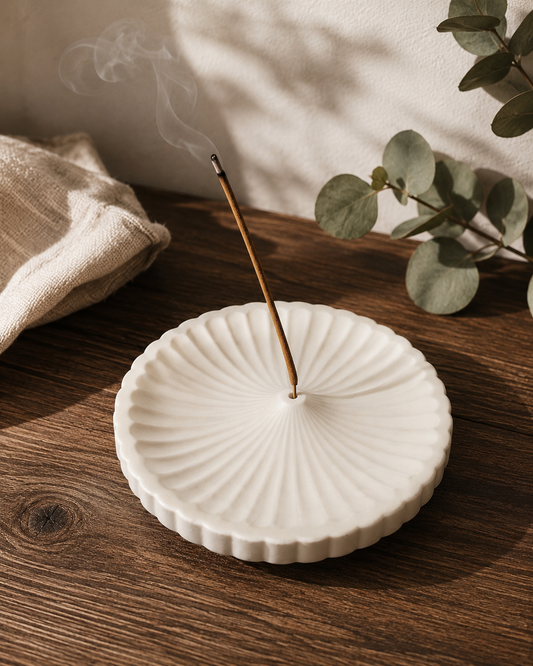 Scallop Bloom Incense Holder