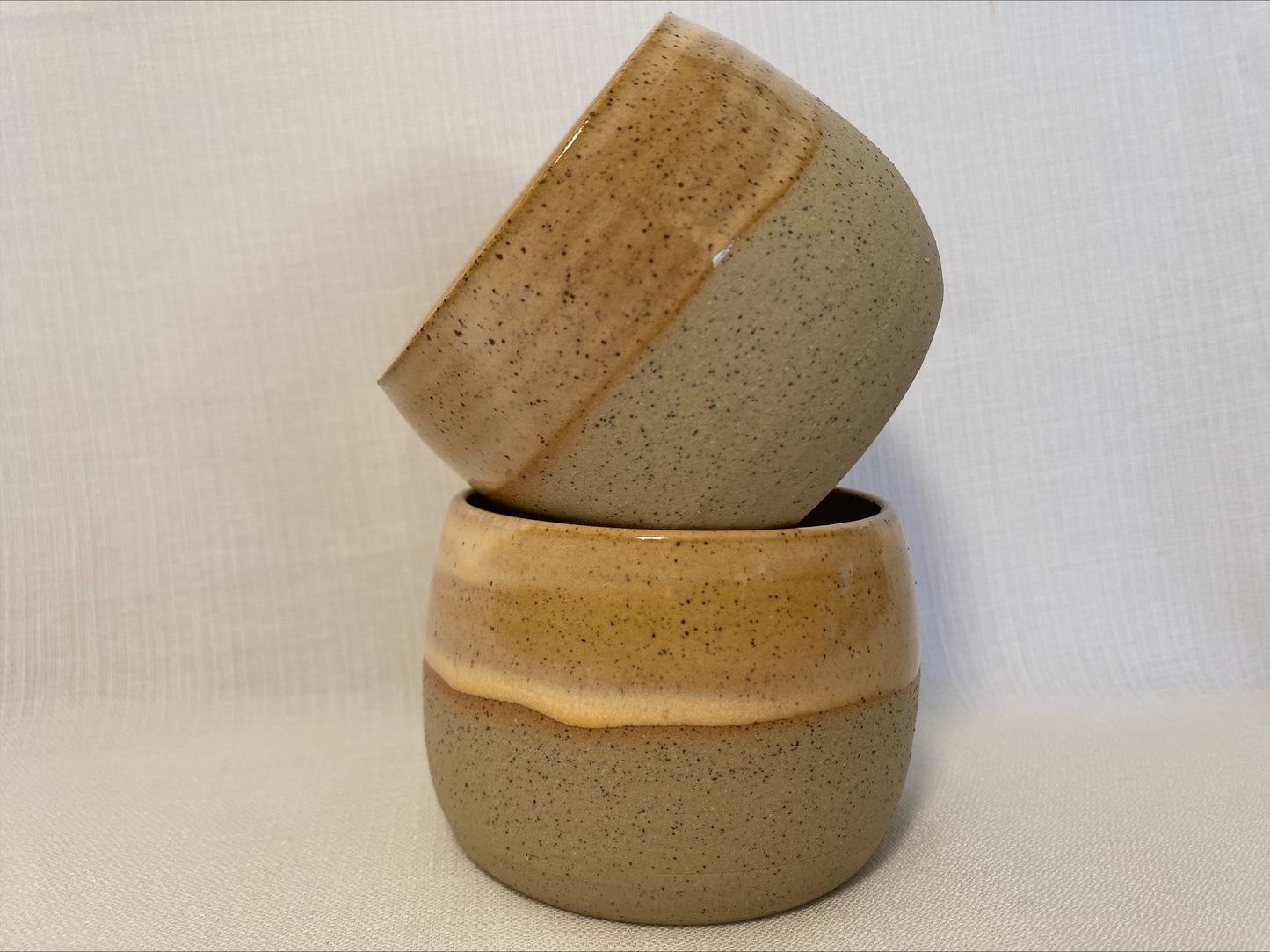 Mini Hug Mugs in Soft Orange 